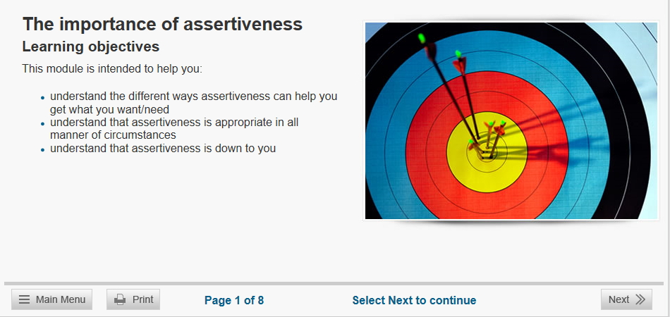 assertiveness training